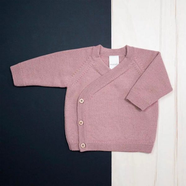 Mamelo THE WOOLLY BABY JACKET – rose
