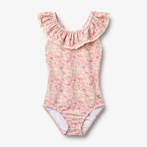 Badeanzug Doris – Powder Flowers and Seashells