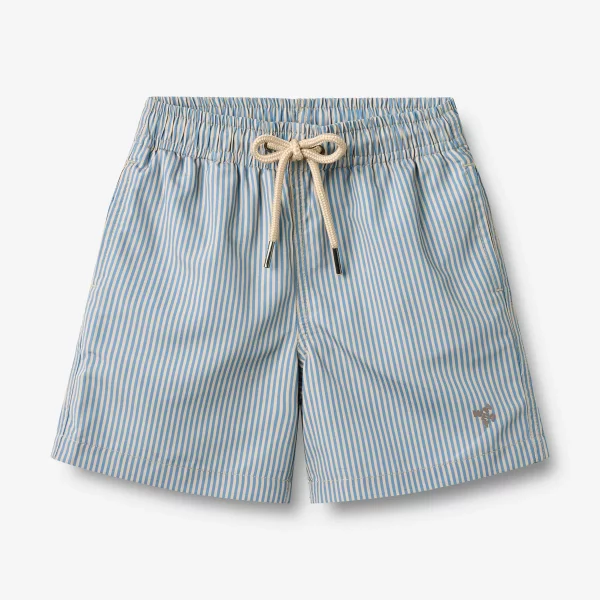 Badehose Hansi – Blue Swim Stripe