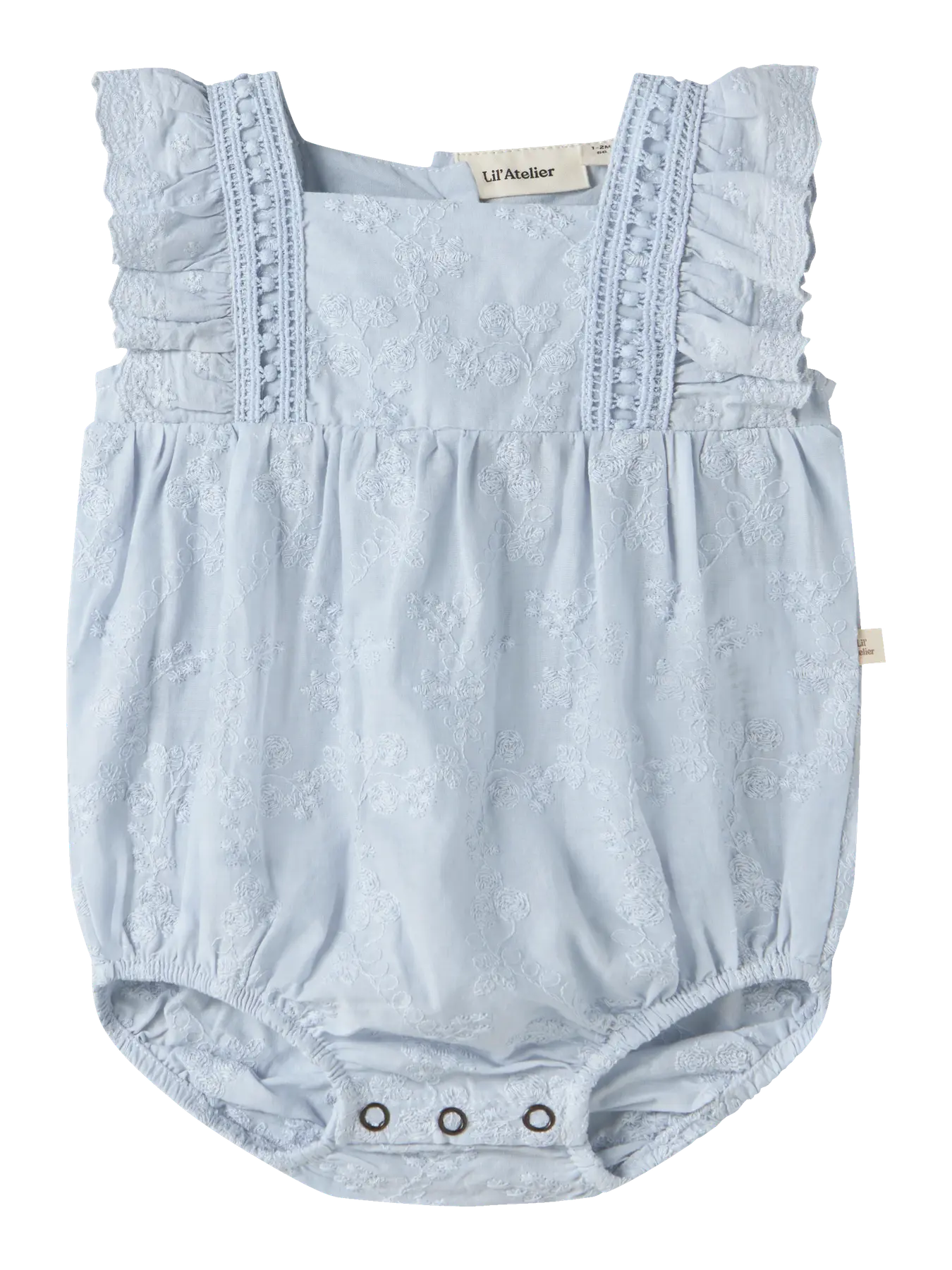 Blusenbody Lil Atelier hellblau 1