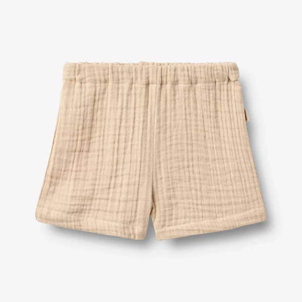 Shorts Musselin Luca warm sand