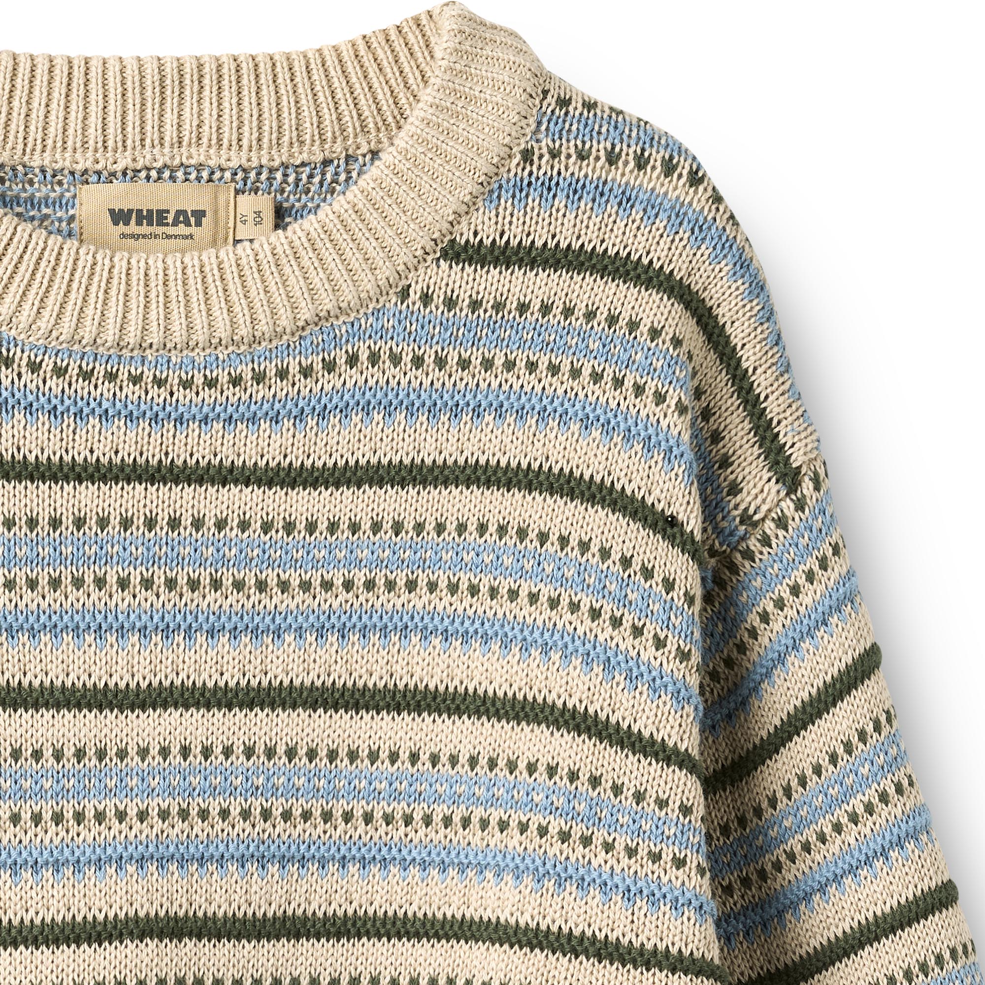 Jaquard Pullover Harlow von Wheat – Ansicht 2
