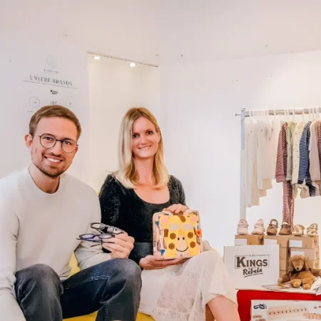 Hannes und Ines Lauschke, die Gründer der Babyboutique Lauschke in Winnenden